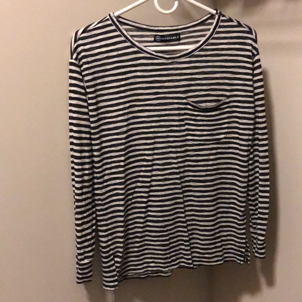 3/$20 free Wantable striped shirt
